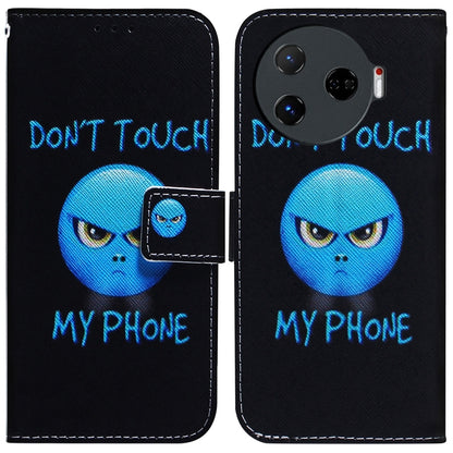 Coloured Drawing Flip Leather Phone Case, For Tecno Pop 10 / Spark Go 2 4G, For Tecno Pop 9 5G / Spark 30C 5G, For Tecno Camon 30S / Camon 30S Pro, For Tecno Spark 30C, For Tecno Spark Go 1 / Pop 9 Pro, For Tecno Camon 30 Premier 5G, For Tecno Pova 6 N...