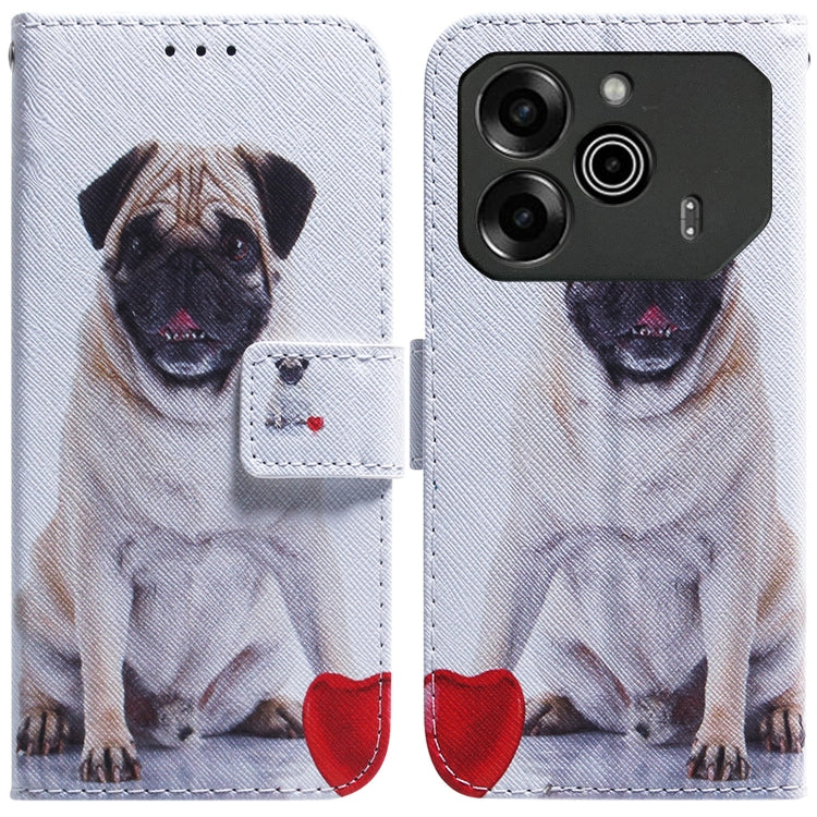 Coloured Drawing Flip Leather Phone Case, For Tecno Pop 10 / Spark Go 2 4G, For Tecno Pop 9 5G / Spark 30C 5G, For Tecno Camon 30S / Camon 30S Pro, For Tecno Spark 30C, For Tecno Spark Go 1 / Pop 9 Pro, For Tecno Camon 30 Premier 5G, For Tecno Pova 6 N...