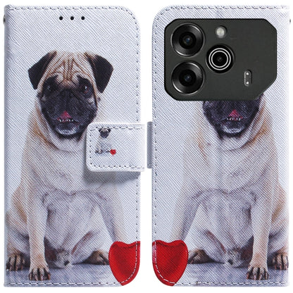 Coloured Drawing Flip Leather Phone Case, For Tecno Pop 10 / Spark Go 2 4G, For Tecno Pop 9 5G / Spark 30C 5G, For Tecno Camon 30S / Camon 30S Pro, For Tecno Spark 30C, For Tecno Spark Go 1 / Pop 9 Pro, For Tecno Camon 30 Premier 5G, For Tecno Pova 6 N...