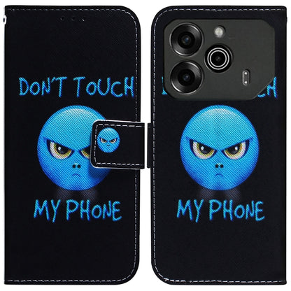 Coloured Drawing Flip Leather Phone Case, For Tecno Pop 10 / Spark Go 2 4G, For Tecno Pop 9 5G / Spark 30C 5G, For Tecno Camon 30S / Camon 30S Pro, For Tecno Spark 30C, For Tecno Spark Go 1 / Pop 9 Pro, For Tecno Camon 30 Premier 5G, For Tecno Pova 6 N...
