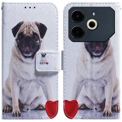 Coloured Drawing Flip Leather Phone Case, For Tecno Pop 10 / Spark Go 2 4G, For Tecno Pop 9 5G / Spark 30C 5G, For Tecno Camon 30S / Camon 30S Pro, For Tecno Spark 30C, For Tecno Spark Go 1 / Pop 9 Pro, For Tecno Camon 30 Premier 5G, For Tecno Pova 6 N...