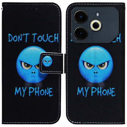 Coloured Drawing Flip Leather Phone Case, For Tecno Pop 10 / Spark Go 2 4G, For Tecno Pop 9 5G / Spark 30C 5G, For Tecno Camon 30S / Camon 30S Pro, For Tecno Spark 30C, For Tecno Spark Go 1 / Pop 9 Pro, For Tecno Camon 30 Premier 5G, For Tecno Pova 6 N...
