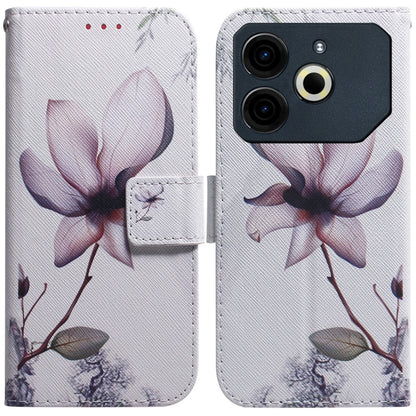Coloured Drawing Flip Leather Phone Case, For Tecno Pop 10 / Spark Go 2 4G, For Tecno Pop 9 5G / Spark 30C 5G, For Tecno Camon 30S / Camon 30S Pro, For Tecno Spark 30C, For Tecno Spark Go 1 / Pop 9 Pro, For Tecno Camon 30 Premier 5G, For Tecno Pova 6 N...