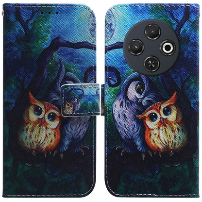 Coloured Drawing Flip Leather Phone Case, For Tecno Pop 10 / Spark Go 2 4G, For Tecno Pop 9 5G / Spark 30C 5G, For Tecno Camon 30S / Camon 30S Pro, For Tecno Spark 30C, For Tecno Spark Go 1 / Pop 9 Pro, For Tecno Camon 30 Premier 5G, For Tecno Pova 6 N...