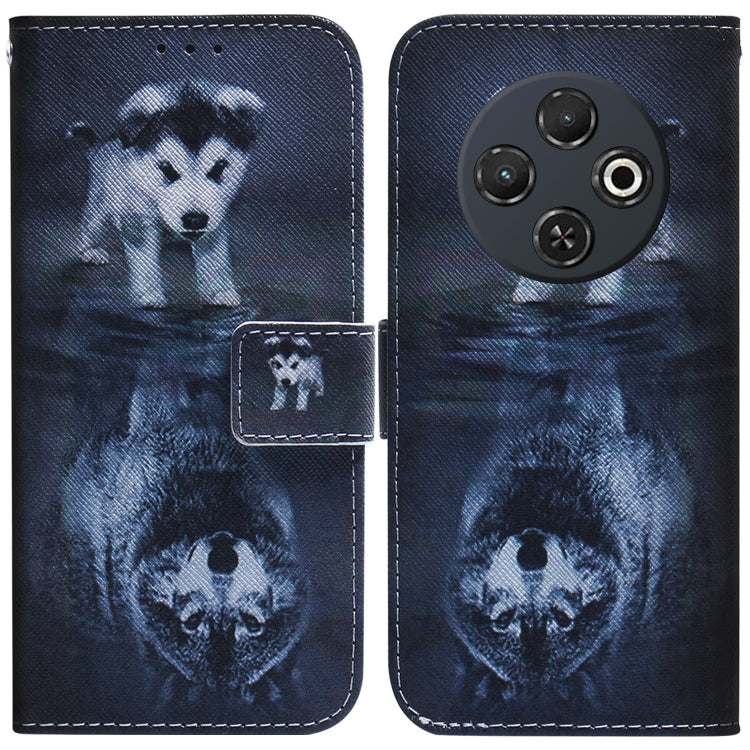Coloured Drawing Flip Leather Phone Case, For Tecno Pop 10 / Spark Go 2 4G, For Tecno Pop 9 5G / Spark 30C 5G, For Tecno Camon 30S / Camon 30S Pro, For Tecno Spark 30C, For Tecno Spark Go 1 / Pop 9 Pro, For Tecno Camon 30 Premier 5G, For Tecno Pova 6 N...