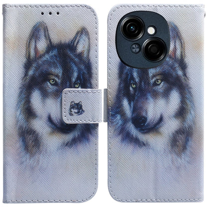 Coloured Drawing Flip Leather Phone Case, For Tecno Pop 10 / Spark Go 2 4G, For Tecno Pop 9 5G / Spark 30C 5G, For Tecno Camon 30S / Camon 30S Pro, For Tecno Spark 30C, For Tecno Spark Go 1 / Pop 9 Pro, For Tecno Camon 30 Premier 5G, For Tecno Pova 6 N...