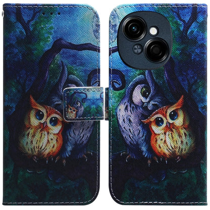 Coloured Drawing Flip Leather Phone Case, For Tecno Pop 10 / Spark Go 2 4G, For Tecno Pop 9 5G / Spark 30C 5G, For Tecno Camon 30S / Camon 30S Pro, For Tecno Spark 30C, For Tecno Spark Go 1 / Pop 9 Pro, For Tecno Camon 30 Premier 5G, For Tecno Pova 6 N...