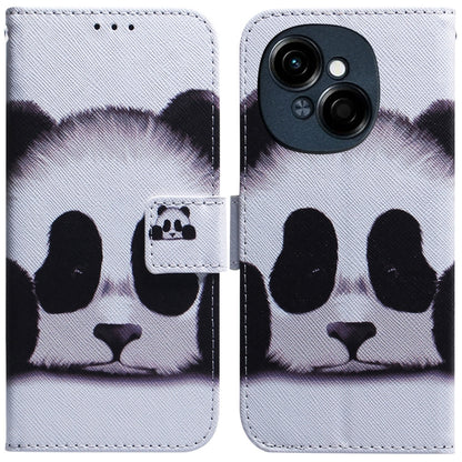 Coloured Drawing Flip Leather Phone Case, For Tecno Pop 10 / Spark Go 2 4G, For Tecno Pop 9 5G / Spark 30C 5G, For Tecno Camon 30S / Camon 30S Pro, For Tecno Spark 30C, For Tecno Spark Go 1 / Pop 9 Pro, For Tecno Camon 30 Premier 5G, For Tecno Pova 6 N...