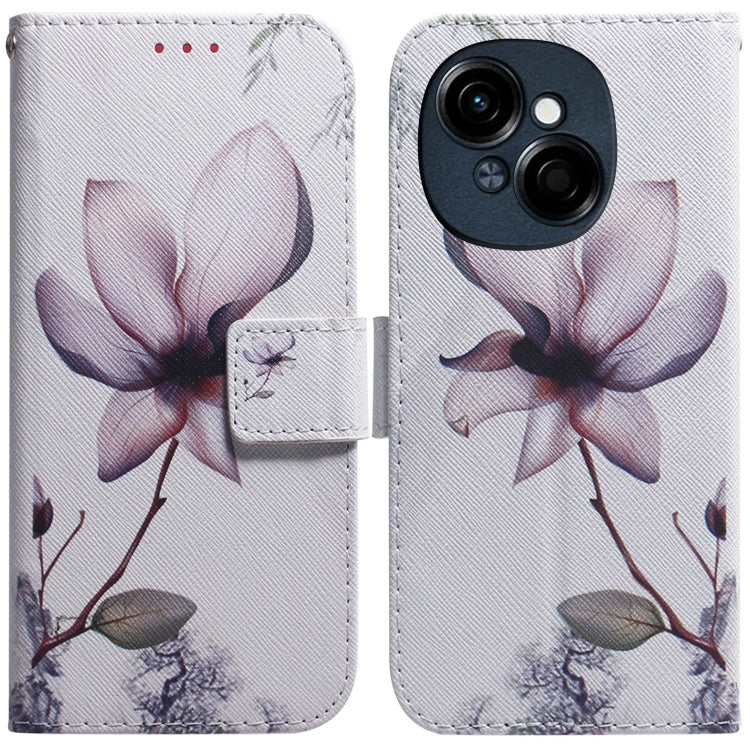 Coloured Drawing Flip Leather Phone Case, For Tecno Pop 10 / Spark Go 2 4G, For Tecno Pop 9 5G / Spark 30C 5G, For Tecno Camon 30S / Camon 30S Pro, For Tecno Spark 30C, For Tecno Spark Go 1 / Pop 9 Pro, For Tecno Camon 30 Premier 5G, For Tecno Pova 6 N...