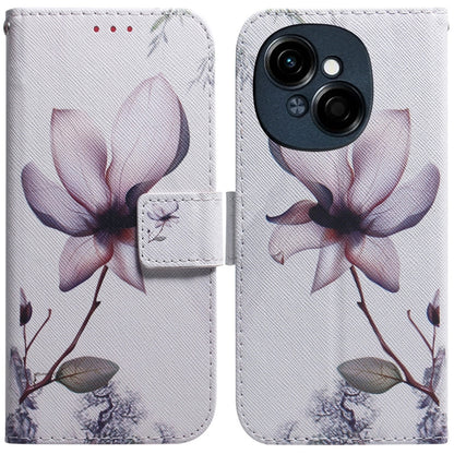 Coloured Drawing Flip Leather Phone Case, For Tecno Pop 10 / Spark Go 2 4G, For Tecno Pop 9 5G / Spark 30C 5G, For Tecno Camon 30S / Camon 30S Pro, For Tecno Spark 30C, For Tecno Spark Go 1 / Pop 9 Pro, For Tecno Camon 30 Premier 5G, For Tecno Pova 6 N...
