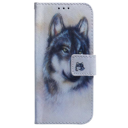 Coloured Drawing Flip Leather Phone Case, For Tecno Pop 10 / Spark Go 2 4G, For Tecno Pop 9 5G / Spark 30C 5G, For Tecno Camon 30S / Camon 30S Pro, For Tecno Spark 30C, For Tecno Spark Go 1 / Pop 9 Pro, For Tecno Camon 30 Premier 5G, For Tecno Pova 6 N...