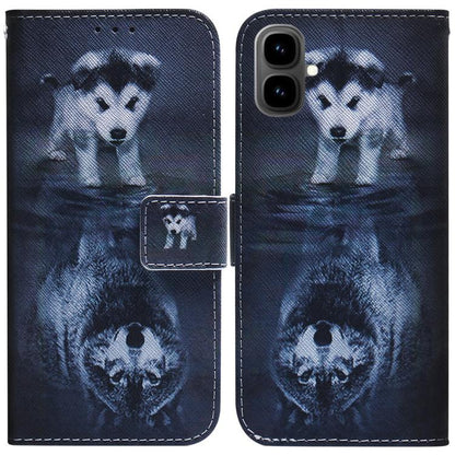Coloured Drawing Flip Leather Phone Case, For Tecno Pop 10 / Spark Go 2 4G, For Tecno Pop 9 5G / Spark 30C 5G, For Tecno Camon 30S / Camon 30S Pro, For Tecno Spark 30C, For Tecno Spark Go 1 / Pop 9 Pro, For Tecno Camon 30 Premier 5G, For Tecno Pova 6 N...