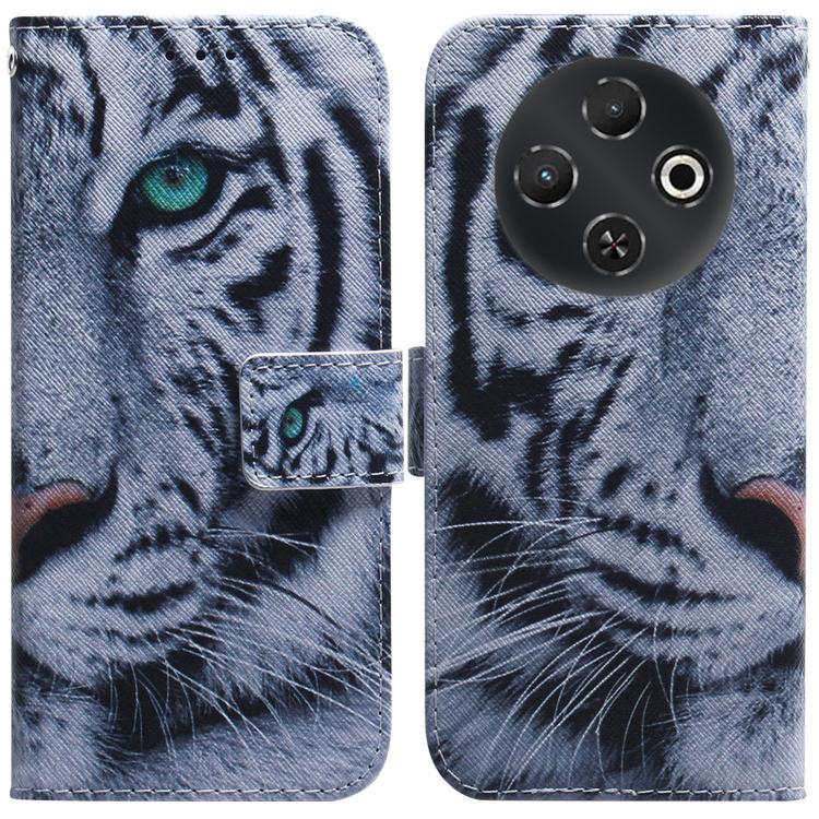 Coloured Drawing Flip Leather Phone Case, For Tecno Pop 10 / Spark Go 2 4G, For Tecno Pop 9 5G / Spark 30C 5G, For Tecno Camon 30S / Camon 30S Pro, For Tecno Spark 30C, For Tecno Spark Go 1 / Pop 9 Pro, For Tecno Camon 30 Premier 5G, For Tecno Pova 6 N...