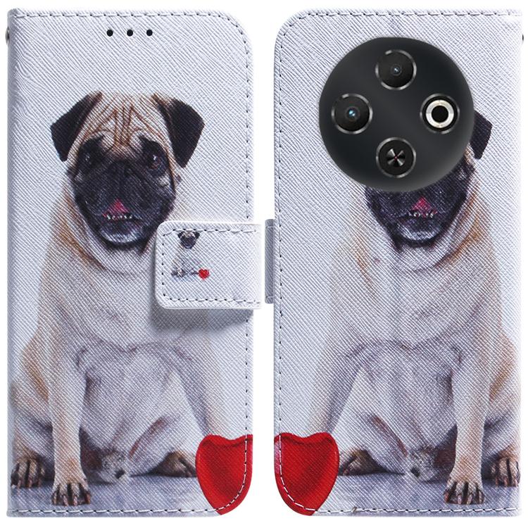 Coloured Drawing Flip Leather Phone Case, For Tecno Pop 10 / Spark Go 2 4G, For Tecno Pop 9 5G / Spark 30C 5G, For Tecno Camon 30S / Camon 30S Pro, For Tecno Spark 30C, For Tecno Spark Go 1 / Pop 9 Pro, For Tecno Camon 30 Premier 5G, For Tecno Pova 6 N...