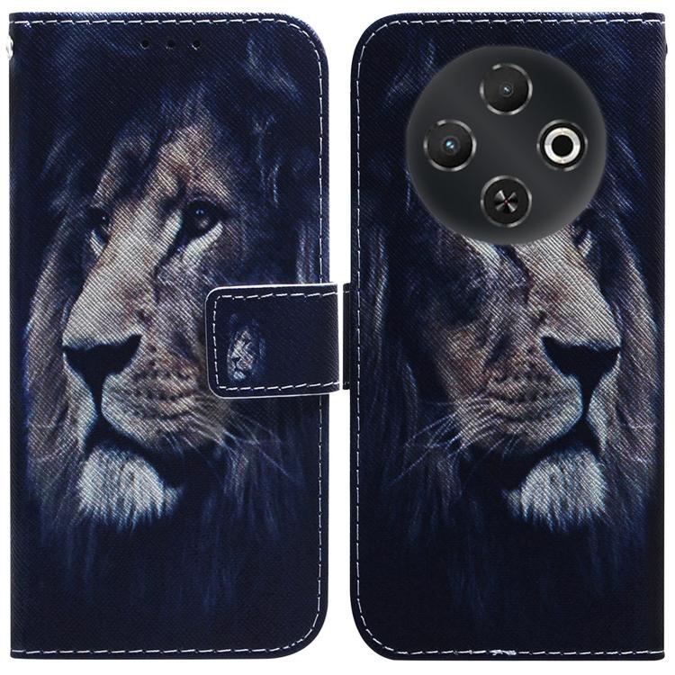 Coloured Drawing Flip Leather Phone Case, For Tecno Pop 10 / Spark Go 2 4G, For Tecno Pop 9 5G / Spark 30C 5G, For Tecno Camon 30S / Camon 30S Pro, For Tecno Spark 30C, For Tecno Spark Go 1 / Pop 9 Pro, For Tecno Camon 30 Premier 5G, For Tecno Pova 6 N...