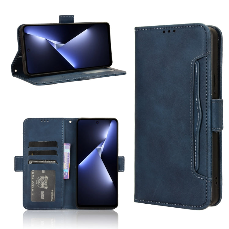 Skin Feel Calf Texture Card Slots Leather Phone Case, For Tecno Camon 40 4G, For Tecno Camon 30S 4G / 30S Pro 4G, For Tecno Pova 6 Neo 5G / Spark 30 5G, For Tecno Spark 30 Pro 4G, For Tecno Spark 30 4G, For Tecno Spark Go 1 / Pop 9 / Spark Go 2025     ...