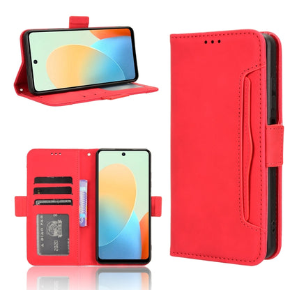Skin Feel Calf Texture Card Slots Leather Phone Case, For Tecno Camon 40 4G, For Tecno Camon 30S 4G / 30S Pro 4G, For Tecno Pova 6 Neo 5G / Spark 30 5G, For Tecno Spark 30 Pro 4G, For Tecno Spark 30 4G, For Tecno Spark Go 1 / Pop 9 / Spark Go 2025     ...