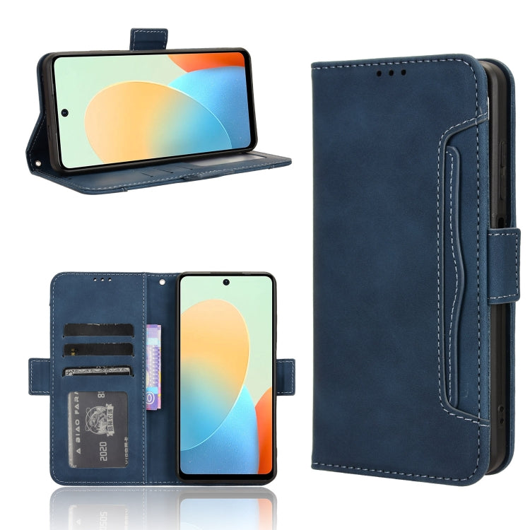 Skin Feel Calf Texture Card Slots Leather Phone Case, For Tecno Camon 40 4G, For Tecno Camon 30S 4G / 30S Pro 4G, For Tecno Pova 6 Neo 5G / Spark 30 5G, For Tecno Spark 30 Pro 4G, For Tecno Spark 30 4G, For Tecno Spark Go 1 / Pop 9 / Spark Go 2025     ...