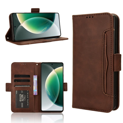 Skin Feel Calf Texture Card Slots Leather Phone Case, For Tecno Camon 40 4G, For Tecno Camon 30S 4G / 30S Pro 4G, For Tecno Pova 6 Neo 5G / Spark 30 5G, For Tecno Spark 30 Pro 4G, For Tecno Spark 30 4G, For Tecno Spark Go 1 / Pop 9 / Spark Go 2025     ...