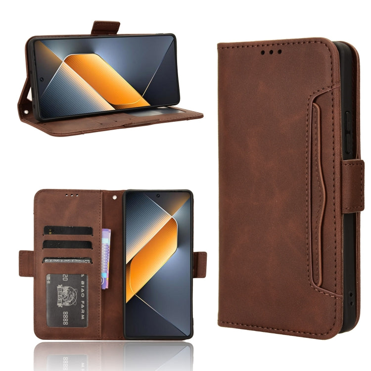 Skin Feel Calf Texture Card Slots Leather Phone Case, For Tecno Camon 40 4G, For Tecno Camon 30S 4G / 30S Pro 4G, For Tecno Pova 6 Neo 5G / Spark 30 5G, For Tecno Spark 30 Pro 4G, For Tecno Spark 30 4G, For Tecno Spark Go 1 / Pop 9 / Spark Go 2025     ...
