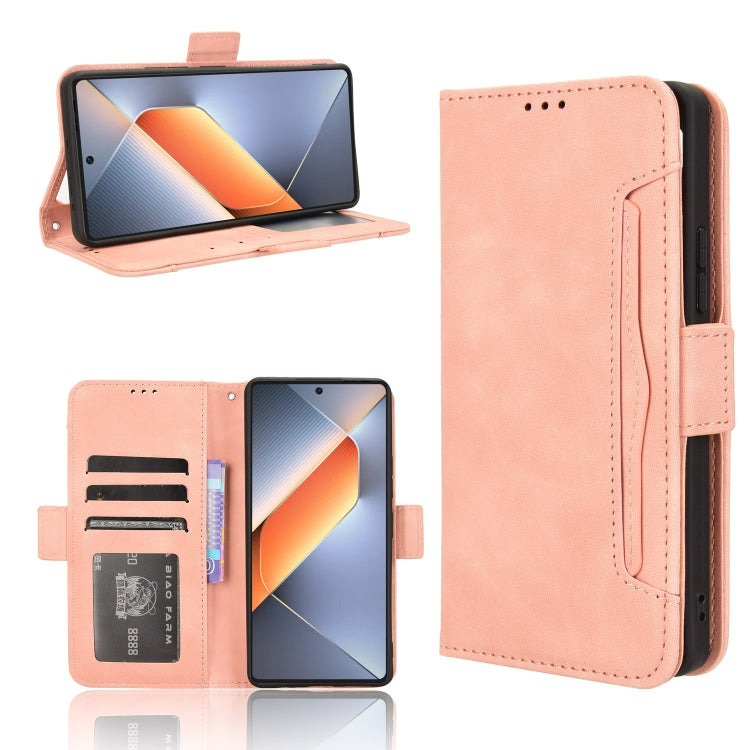 Skin Feel Calf Texture Card Slots Leather Phone Case, For Tecno Camon 40 4G, For Tecno Camon 30S 4G / 30S Pro 4G, For Tecno Pova 6 Neo 5G / Spark 30 5G, For Tecno Spark 30 Pro 4G, For Tecno Spark 30 4G, For Tecno Spark Go 1 / Pop 9 / Spark Go 2025     ...