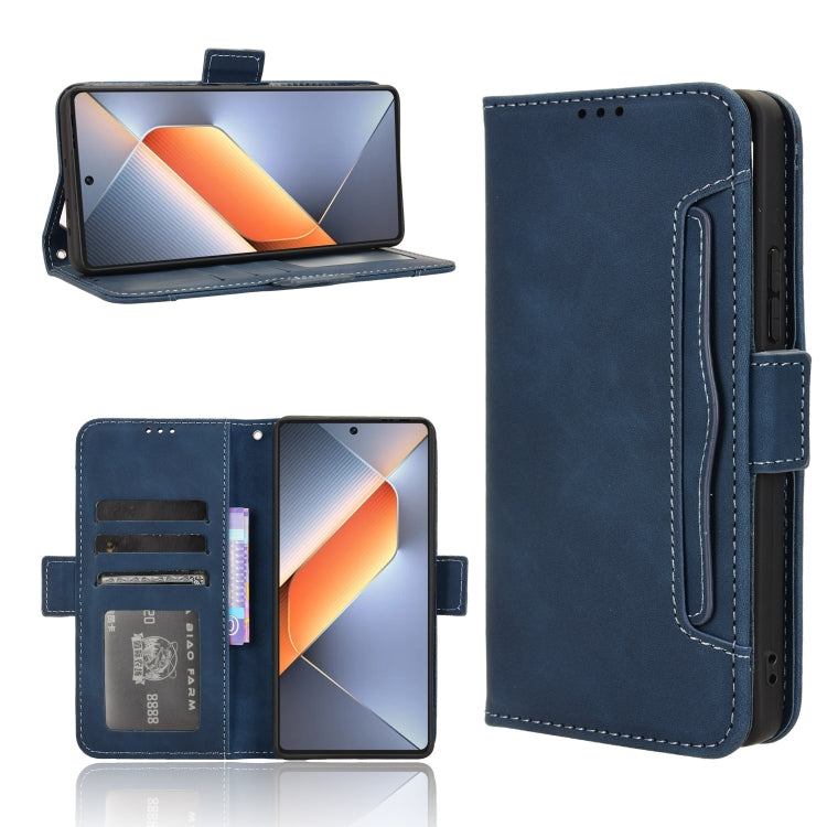 Skin Feel Calf Texture Card Slots Leather Phone Case, For Tecno Camon 40 4G, For Tecno Camon 30S 4G / 30S Pro 4G, For Tecno Pova 6 Neo 5G / Spark 30 5G, For Tecno Spark 30 Pro 4G, For Tecno Spark 30 4G, For Tecno Spark Go 1 / Pop 9 / Spark Go 2025     ...