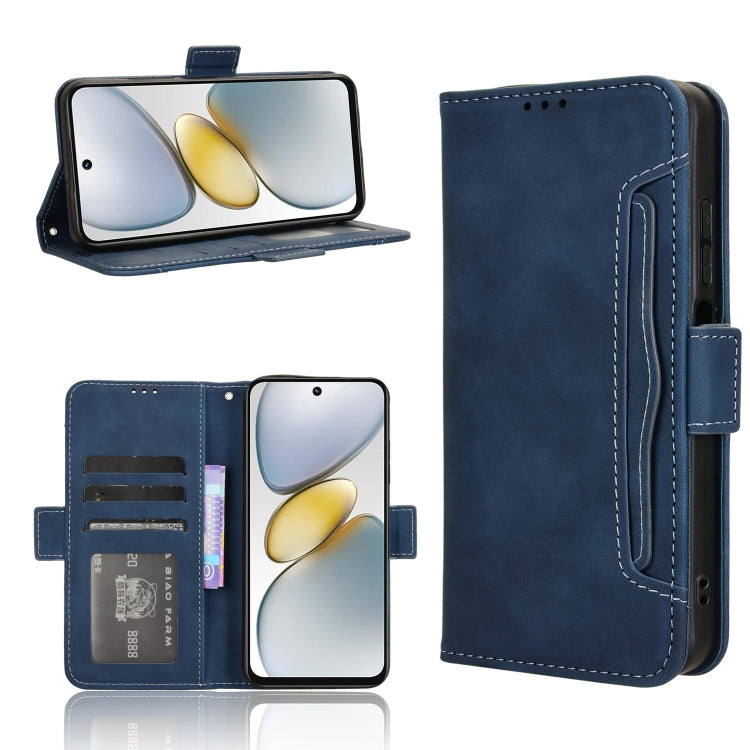 Skin Feel Calf Texture Card Slots Leather Phone Case, For Tecno Camon 40 4G, For Tecno Camon 30S 4G / 30S Pro 4G, For Tecno Pova 6 Neo 5G / Spark 30 5G, For Tecno Spark 30 Pro 4G, For Tecno Spark 30 4G, For Tecno Spark Go 1 / Pop 9 / Spark Go 2025     ...