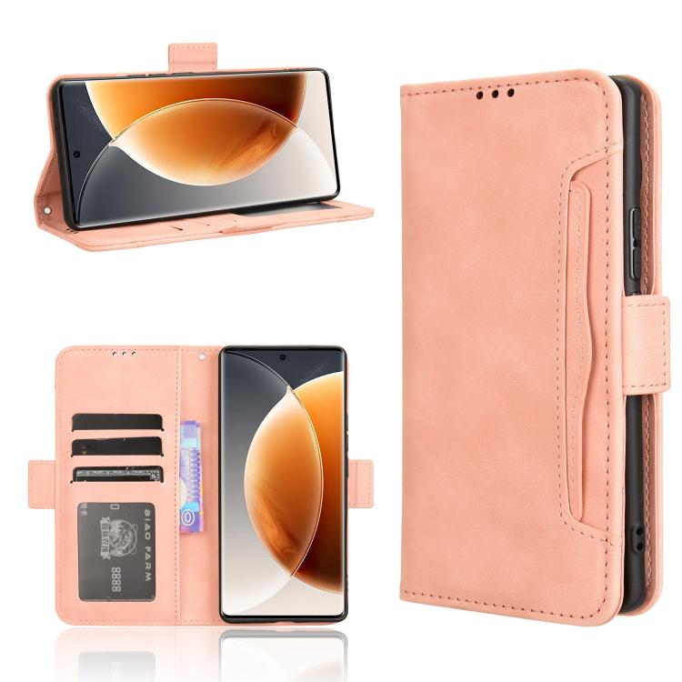 Skin Feel Calf Texture Card Slots Leather Phone Case, For Tecno Camon 40 4G, For Tecno Camon 30S 4G / 30S Pro 4G, For Tecno Pova 6 Neo 5G / Spark 30 5G, For Tecno Spark 30 Pro 4G, For Tecno Spark 30 4G, For Tecno Spark Go 1 / Pop 9 / Spark Go 2025     ...