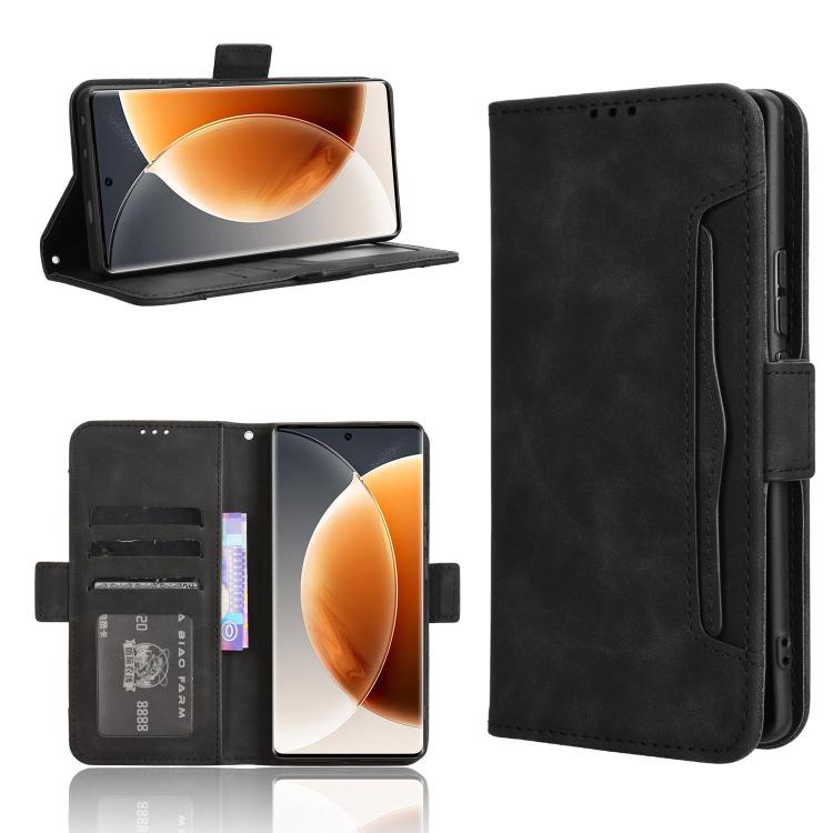 Skin Feel Calf Texture Card Slots Leather Phone Case, For Tecno Camon 40 4G, For Tecno Camon 30S 4G / 30S Pro 4G, For Tecno Pova 6 Neo 5G / Spark 30 5G, For Tecno Spark 30 Pro 4G, For Tecno Spark 30 4G, For Tecno Spark Go 1 / Pop 9 / Spark Go 2025     ...