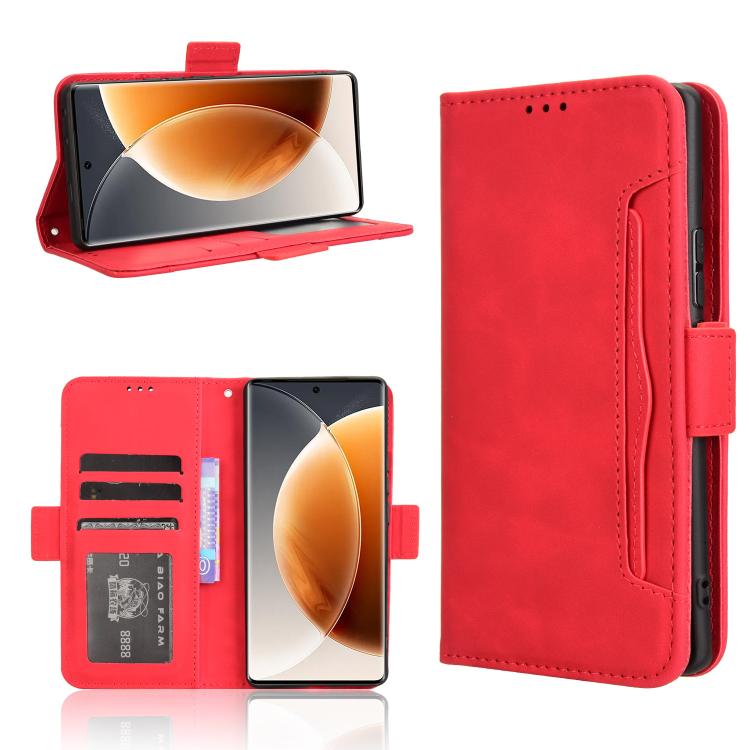Skin Feel Calf Texture Card Slots Leather Phone Case, For Tecno Camon 40 4G, For Tecno Camon 30S 4G / 30S Pro 4G, For Tecno Pova 6 Neo 5G / Spark 30 5G, For Tecno Spark 30 Pro 4G, For Tecno Spark 30 4G, For Tecno Spark Go 1 / Pop 9 / Spark Go 2025     ...