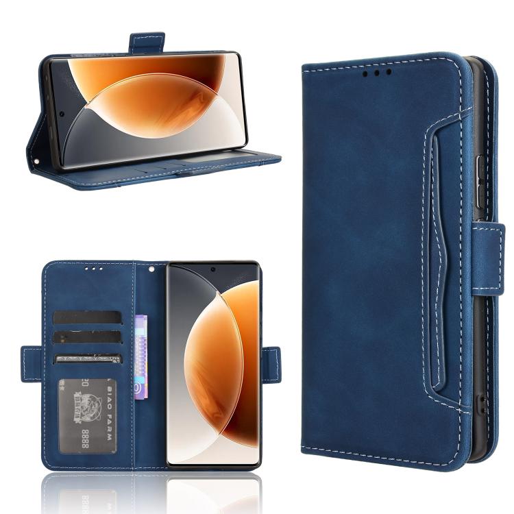Skin Feel Calf Texture Card Slots Leather Phone Case, For Tecno Camon 40 4G, For Tecno Camon 30S 4G / 30S Pro 4G, For Tecno Pova 6 Neo 5G / Spark 30 5G, For Tecno Spark 30 Pro 4G, For Tecno Spark 30 4G, For Tecno Spark Go 1 / Pop 9 / Spark Go 2025     ...