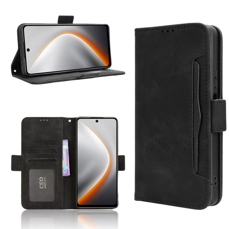 Skin Feel Calf Texture Card Slots Leather Phone Case, For Tecno Spark 50 5G, For Tecno Pova Curve 2 5G, For Tecno Spark 50 4G, For Tecno Camon 50 Pro 4G, For Tecno Camon 50 4G, For Tenco Spark Go 3, For Tecno Spark Slim, For Tecno Spark 40C            ...