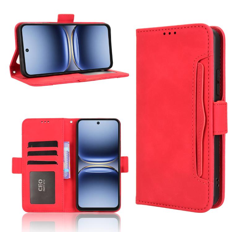 Skin Feel Calf Texture Card Slots Leather Phone Case, For Tecno Spark 50 5G, For Tecno Pova Curve 2 5G, For Tecno Spark 50 4G, For Tecno Camon 50 Pro 4G, For Tecno Camon 50 4G, For Tenco Spark Go 3, For Tecno Spark Slim, For Tecno Spark 40C            ...