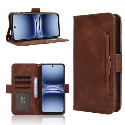 Skin Feel Calf Texture Card Slots Leather Phone Case, For Tecno Spark 50 5G, For Tecno Pova Curve 2 5G, For Tecno Spark 50 4G, For Tecno Camon 50 Pro 4G, For Tecno Camon 50 4G, For Tenco Spark Go 3, For Tecno Spark Slim, For Tecno Spark 40C            ...