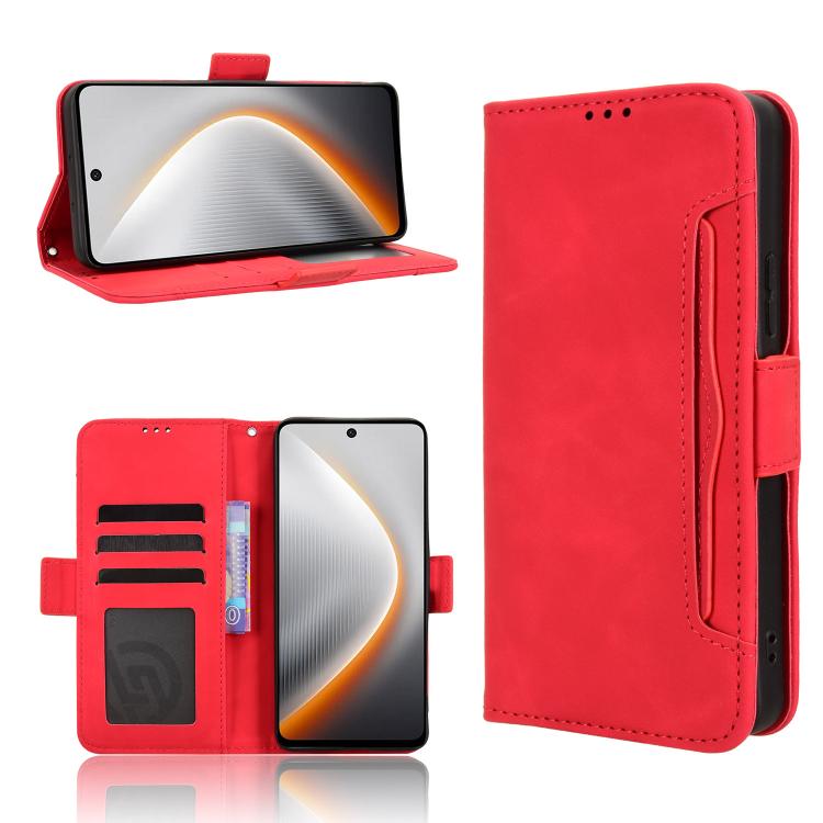 Skin Feel Calf Texture Card Slots Leather Phone Case, For Tecno Spark 50 5G, For Tecno Pova Curve 2 5G, For Tecno Spark 50 4G, For Tecno Camon 50 Pro 4G, For Tecno Camon 50 4G, For Tenco Spark Go 3, For Tecno Spark Slim, For Tecno Spark 40C            ...