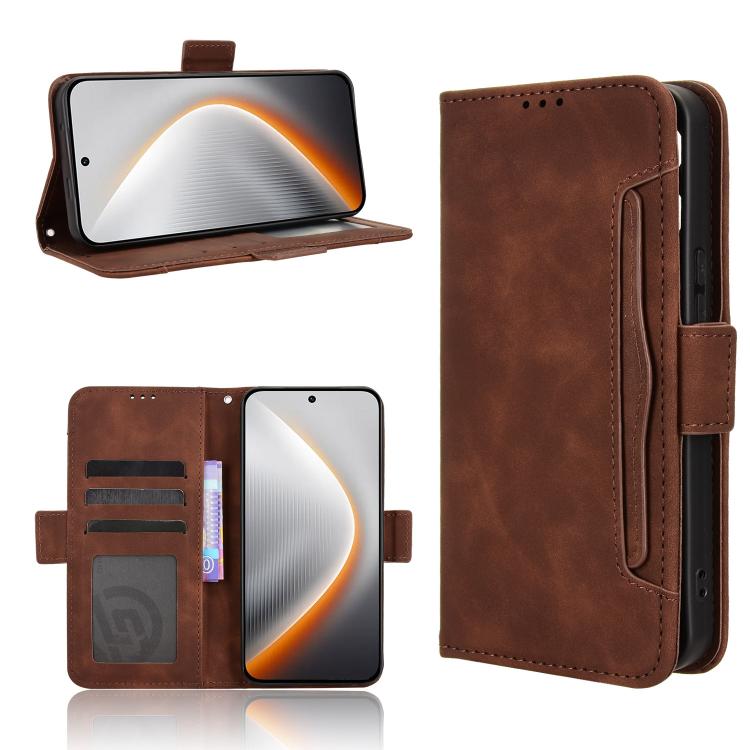Skin Feel Calf Texture Card Slots Leather Phone Case, For Tecno Spark 50 5G, For Tecno Pova Curve 2 5G, For Tecno Spark 50 4G, For Tecno Camon 50 Pro 4G, For Tecno Camon 50 4G, For Tenco Spark Go 3, For Tecno Spark Slim, For Tecno Spark 40C            ...