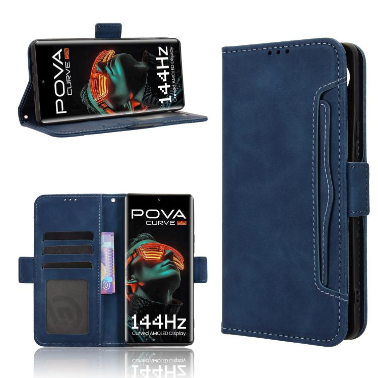 Skin Feel Calf Texture Card Slots Leather Phone Case, For Tecno Spark 50 5G, For Tecno Pova Curve 2 5G, For Tecno Spark 50 4G, For Tecno Camon 50 Pro 4G, For Tecno Camon 50 4G, For Tenco Spark Go 3, For Tecno Spark Slim, For Tecno Spark 40C            ...