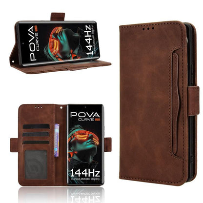 Skin Feel Calf Texture Card Slots Leather Phone Case, For Tecno Spark 50 5G, For Tecno Pova Curve 2 5G, For Tecno Spark 50 4G, For Tecno Camon 50 Pro 4G, For Tecno Camon 50 4G, For Tenco Spark Go 3, For Tecno Spark Slim, For Tecno Spark 40C            ...