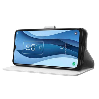 Coque de téléphone en cuir texturé diamant, Pour TCL 40 NxtPaper 4G, Pour TCL 40 XE 5G, Pour TCL 40 XL, Pour TCL ION X