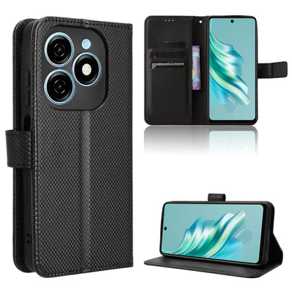 Diamond Texture Leather Phone Case, For Tecno Camon 40 4G, For Tecno Camon 30S 4G / 30S Pro 4G, For Tecno Pova 6 Neo 5G / Spark 30 5G, For Tecno Spark 30 Pro 4G, For Tecno Spark 30 4G, For Tecno Spark Go 1 / Pop 9 / Spark Go 2025, For Tecno Spark 30C 4...