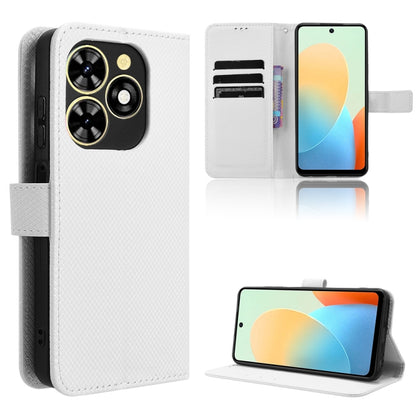Diamond Texture Leather Phone Case, For Tecno Camon 40 4G, For Tecno Camon 30S 4G / 30S Pro 4G, For Tecno Pova 6 Neo 5G / Spark 30 5G, For Tecno Spark 30 Pro 4G, For Tecno Spark 30 4G, For Tecno Spark Go 1 / Pop 9 / Spark Go 2025, For Tecno Spark 30C 4...