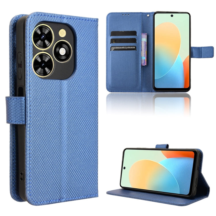 Diamond Texture Leather Phone Case, For Tecno Camon 40 4G, For Tecno Camon 30S 4G / 30S Pro 4G, For Tecno Pova 6 Neo 5G / Spark 30 5G, For Tecno Spark 30 Pro 4G, For Tecno Spark 30 4G, For Tecno Spark Go 1 / Pop 9 / Spark Go 2025, For Tecno Spark 30C 4...
