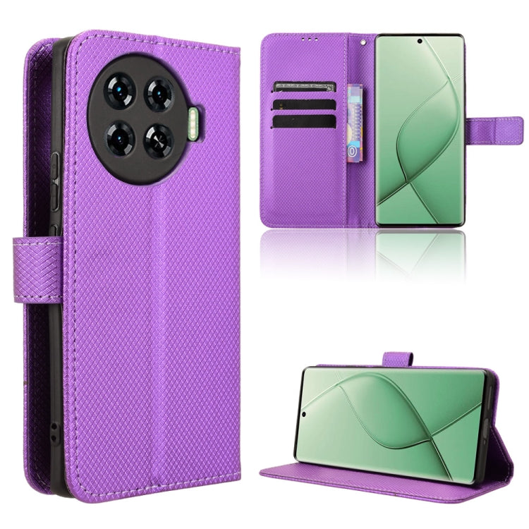 Diamond Texture Leather Phone Case, For Tecno Camon 40 4G, For Tecno Camon 30S 4G / 30S Pro 4G, For Tecno Pova 6 Neo 5G / Spark 30 5G, For Tecno Spark 30 Pro 4G, For Tecno Spark 30 4G, For Tecno Spark Go 1 / Pop 9 / Spark Go 2025, For Tecno Spark 30C 4...