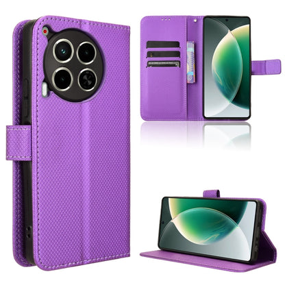 Diamond Texture Leather Phone Case, For Tecno Camon 40 4G, For Tecno Camon 30S 4G / 30S Pro 4G, For Tecno Pova 6 Neo 5G / Spark 30 5G, For Tecno Spark 30 Pro 4G, For Tecno Spark 30 4G, For Tecno Spark Go 1 / Pop 9 / Spark Go 2025, For Tecno Spark 30C 4...