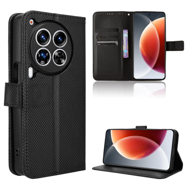 Diamond Texture Leather Phone Case, For Tecno Camon 40 4G, For Tecno Camon 30S 4G / 30S Pro 4G, For Tecno Pova 6 Neo 5G / Spark 30 5G, For Tecno Spark 30 Pro 4G, For Tecno Spark 30 4G, For Tecno Spark Go 1 / Pop 9 / Spark Go 2025, For Tecno Spark 30C 4...
