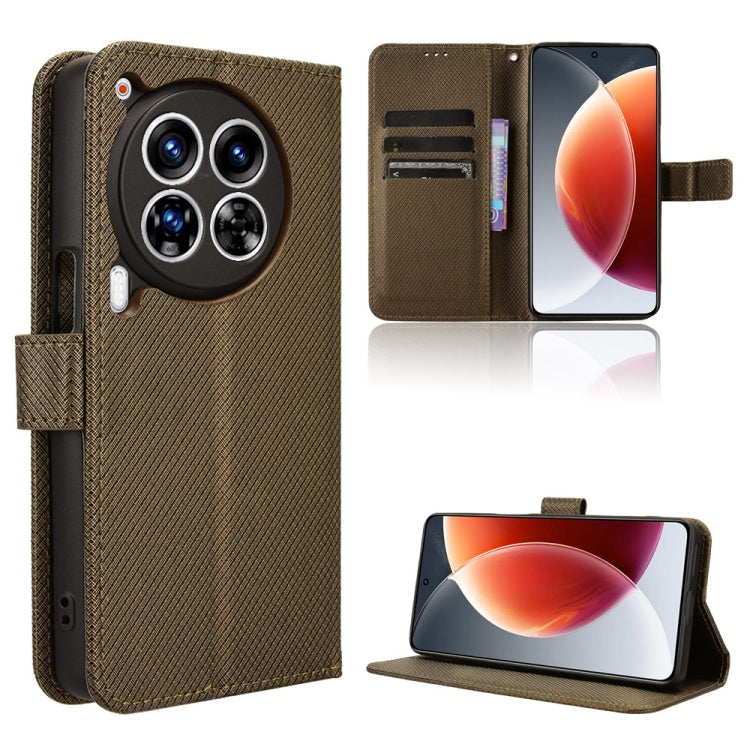 Diamond Texture Leather Phone Case, For Tecno Camon 40 4G, For Tecno Camon 30S 4G / 30S Pro 4G, For Tecno Pova 6 Neo 5G / Spark 30 5G, For Tecno Spark 30 Pro 4G, For Tecno Spark 30 4G, For Tecno Spark Go 1 / Pop 9 / Spark Go 2025, For Tecno Spark 30C 4...