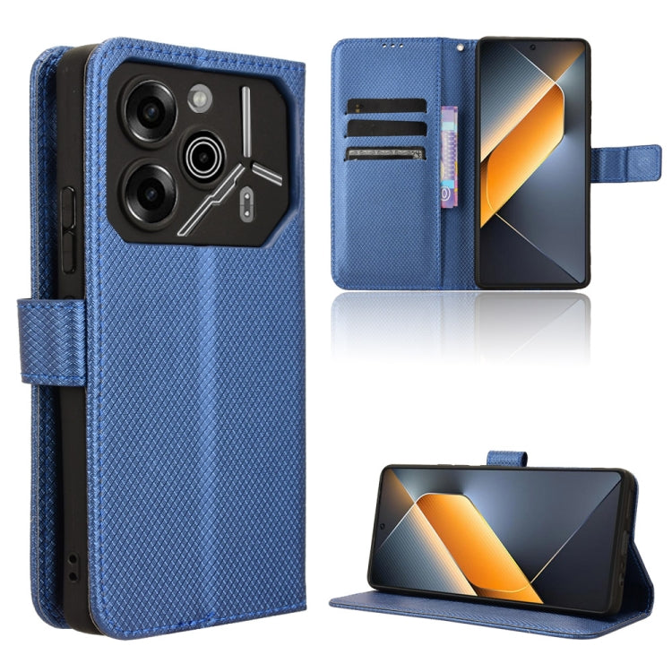Diamond Texture Leather Phone Case, For Tecno Camon 40 4G, For Tecno Camon 30S 4G / 30S Pro 4G, For Tecno Pova 6 Neo 5G / Spark 30 5G, For Tecno Spark 30 Pro 4G, For Tecno Spark 30 4G, For Tecno Spark Go 1 / Pop 9 / Spark Go 2025, For Tecno Spark 30C 4...