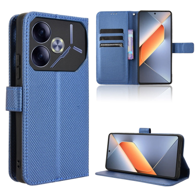 Diamond Texture Leather Phone Case, For Tecno Camon 40 4G, For Tecno Camon 30S 4G / 30S Pro 4G, For Tecno Pova 6 Neo 5G / Spark 30 5G, For Tecno Spark 30 Pro 4G, For Tecno Spark 30 4G, For Tecno Spark Go 1 / Pop 9 / Spark Go 2025, For Tecno Spark 30C 4...