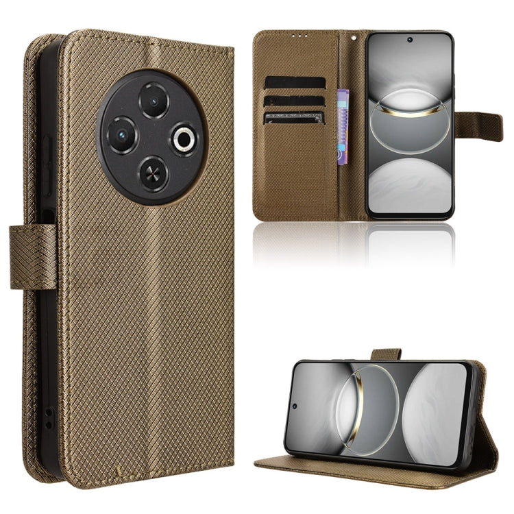 Diamond Texture Leather Phone Case, For Tecno Camon 40 4G, For Tecno Camon 30S 4G / 30S Pro 4G, For Tecno Pova 6 Neo 5G / Spark 30 5G, For Tecno Spark 30 Pro 4G, For Tecno Spark 30 4G, For Tecno Spark Go 1 / Pop 9 / Spark Go 2025, For Tecno Spark 30C 4...