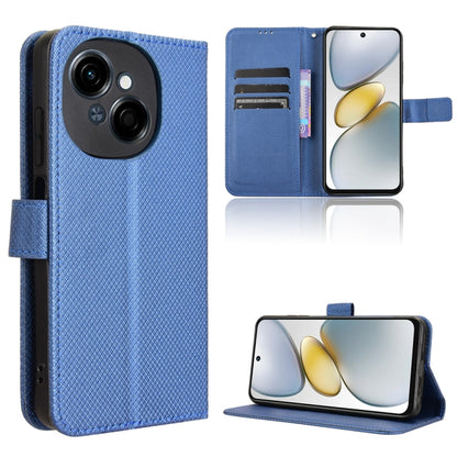 Diamond Texture Leather Phone Case, For Tecno Camon 40 4G, For Tecno Camon 30S 4G / 30S Pro 4G, For Tecno Pova 6 Neo 5G / Spark 30 5G, For Tecno Spark 30 Pro 4G, For Tecno Spark 30 4G, For Tecno Spark Go 1 / Pop 9 / Spark Go 2025, For Tecno Spark 30C 4...